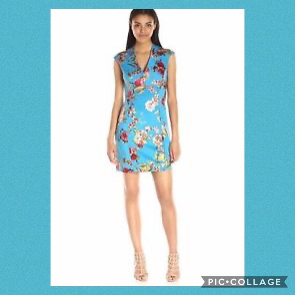 NWT! Betsey Johnson Asian-inspired scuba dress!